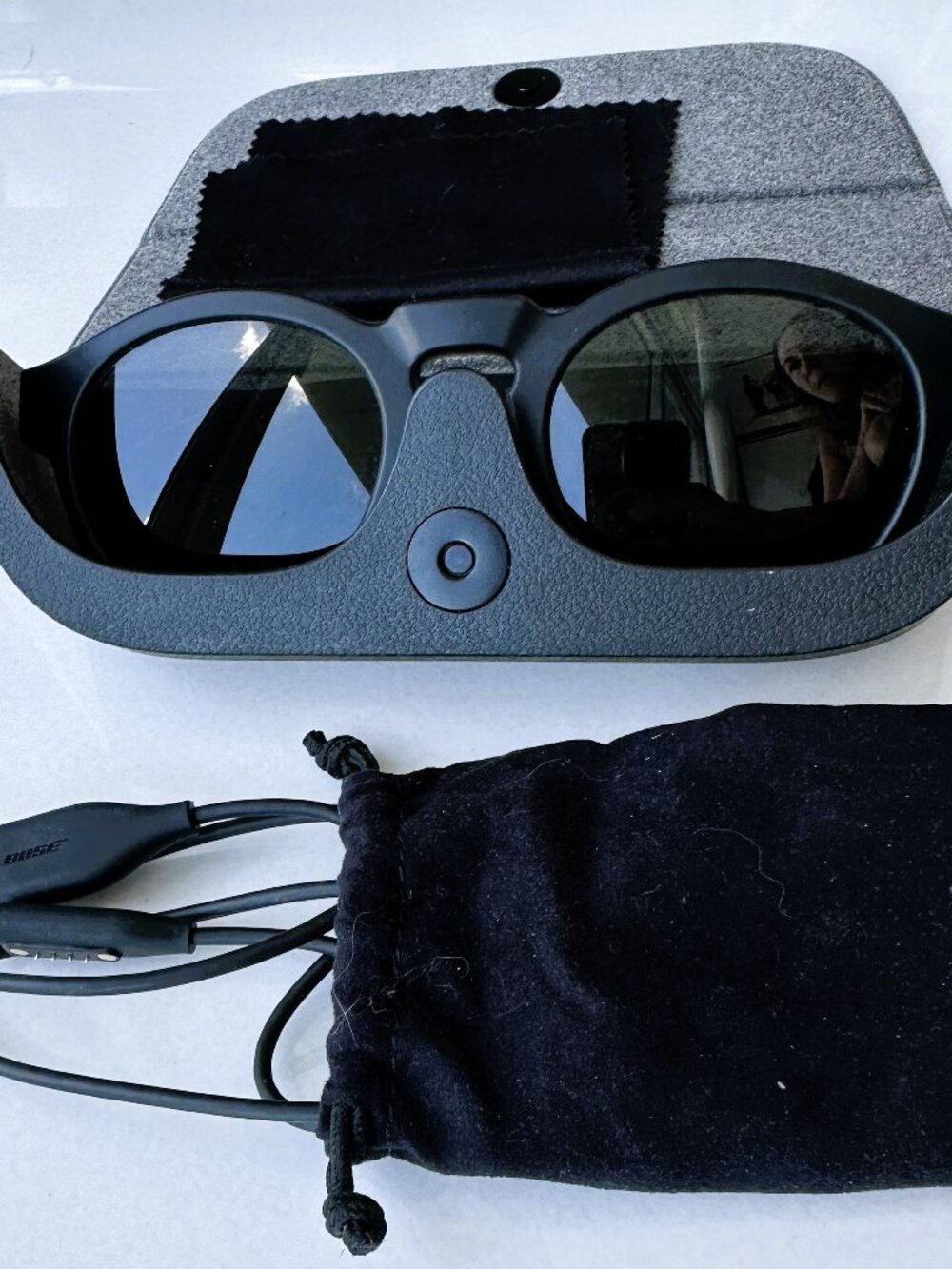 Bose Frames Rondo Smart Audio Sunglasses Bluetooth Open Ear Headphones Black